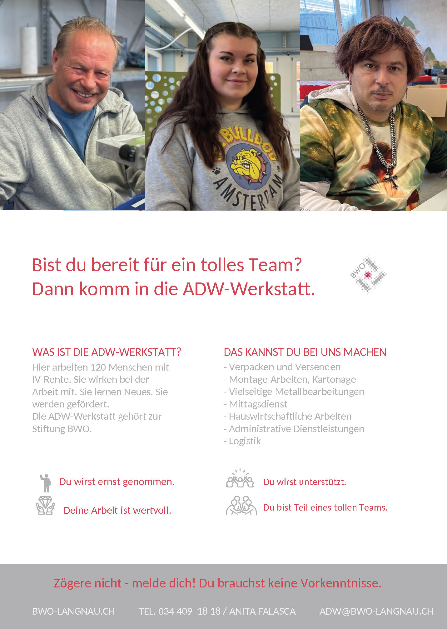 Stellenbeschreibung ADW
